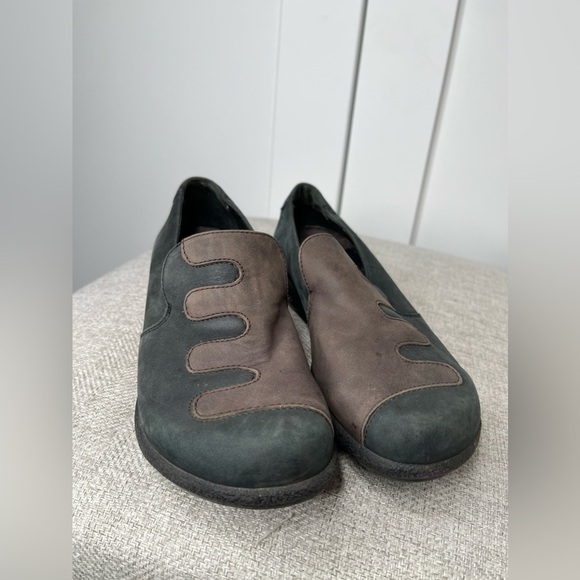 DANSKO Suede Leather Clogs Mules Shoes Comfort Slip On Brown Women's Sz 8 - Picture 4 of 4